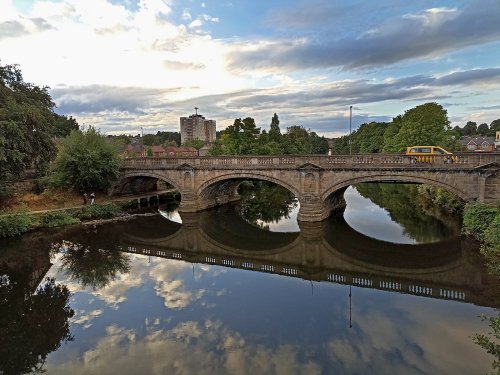City bridge. Derby (UK)