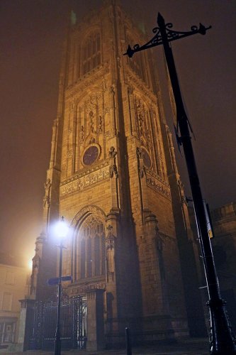 Derby - Caphedral at night