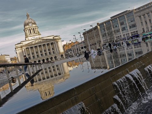 Nottingham. City Hall.