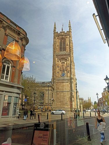 Derby. Cathedral Tower.