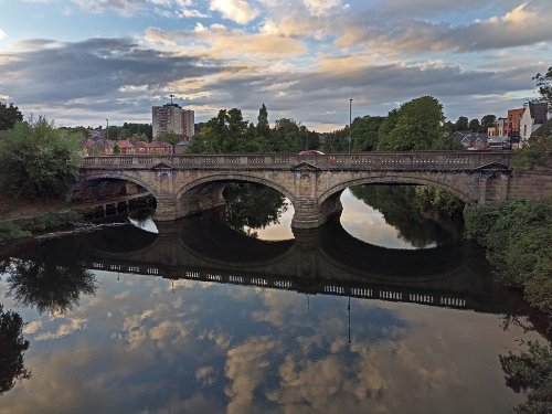 Derby. Just city bridge.